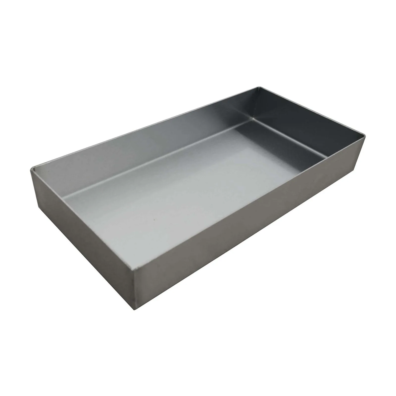 6″ x 30″ x 2″ Stainless Steel Rectangular Deep Dish Tapered Pan