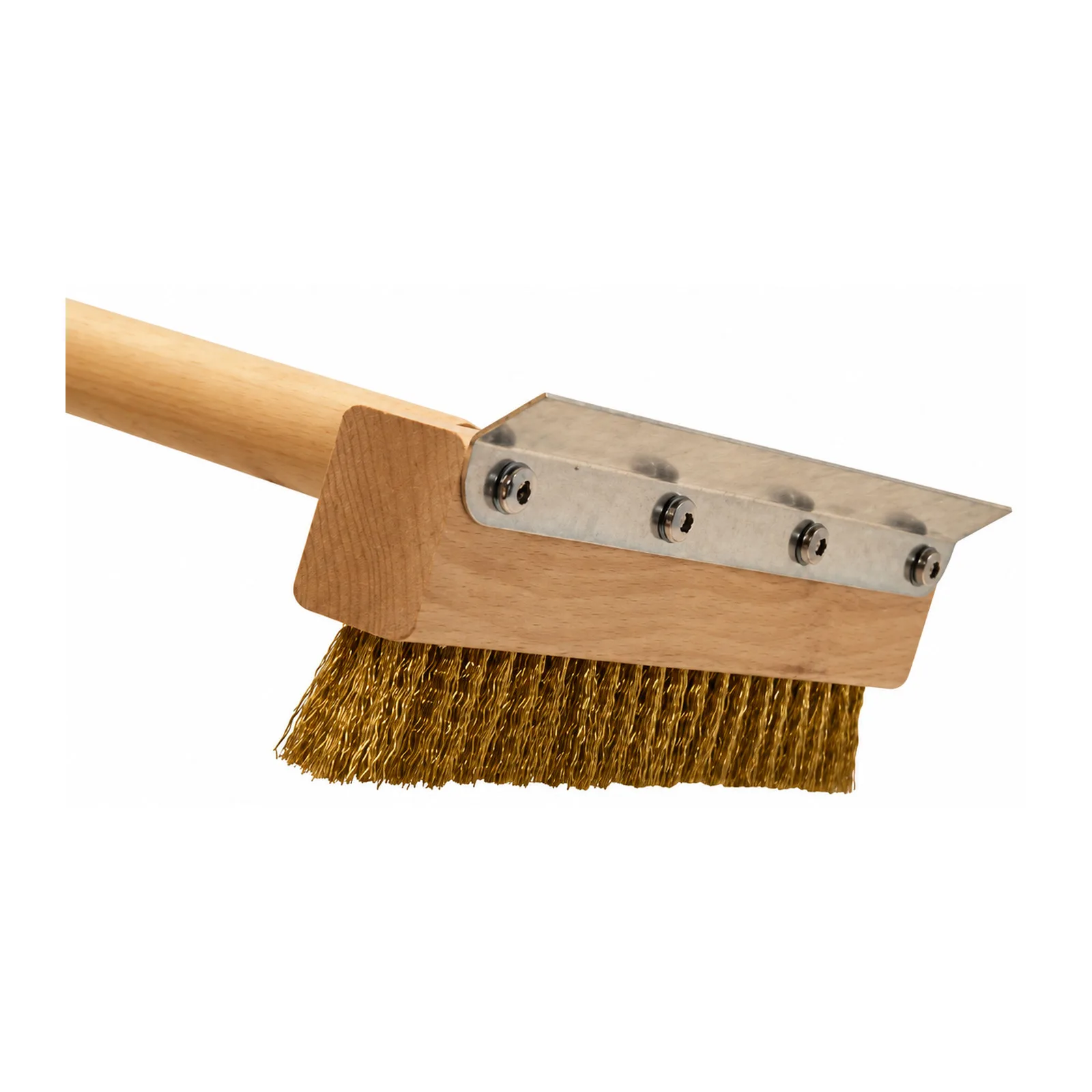 Regular-Duty Brass Pizza Brush