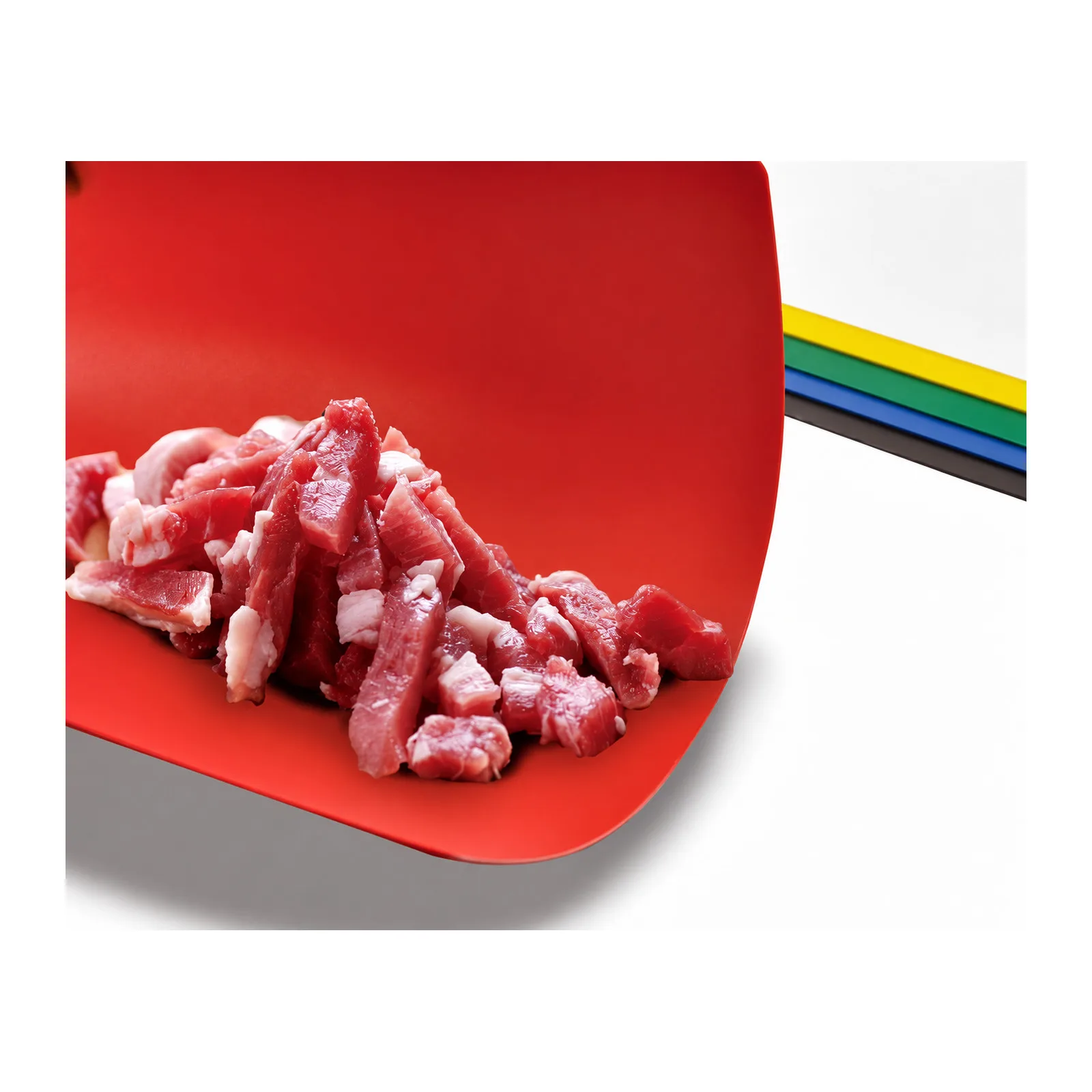 18″ x 24″ x 1/16″ Set of 6 Pre-Cut Color-Coded Polypropylene Flexible Cutting Boards