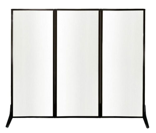 Quick-Wall (Folding) Portable Partition W 8″ 4″ X H 6″™8″ Clear Polycarbonate
