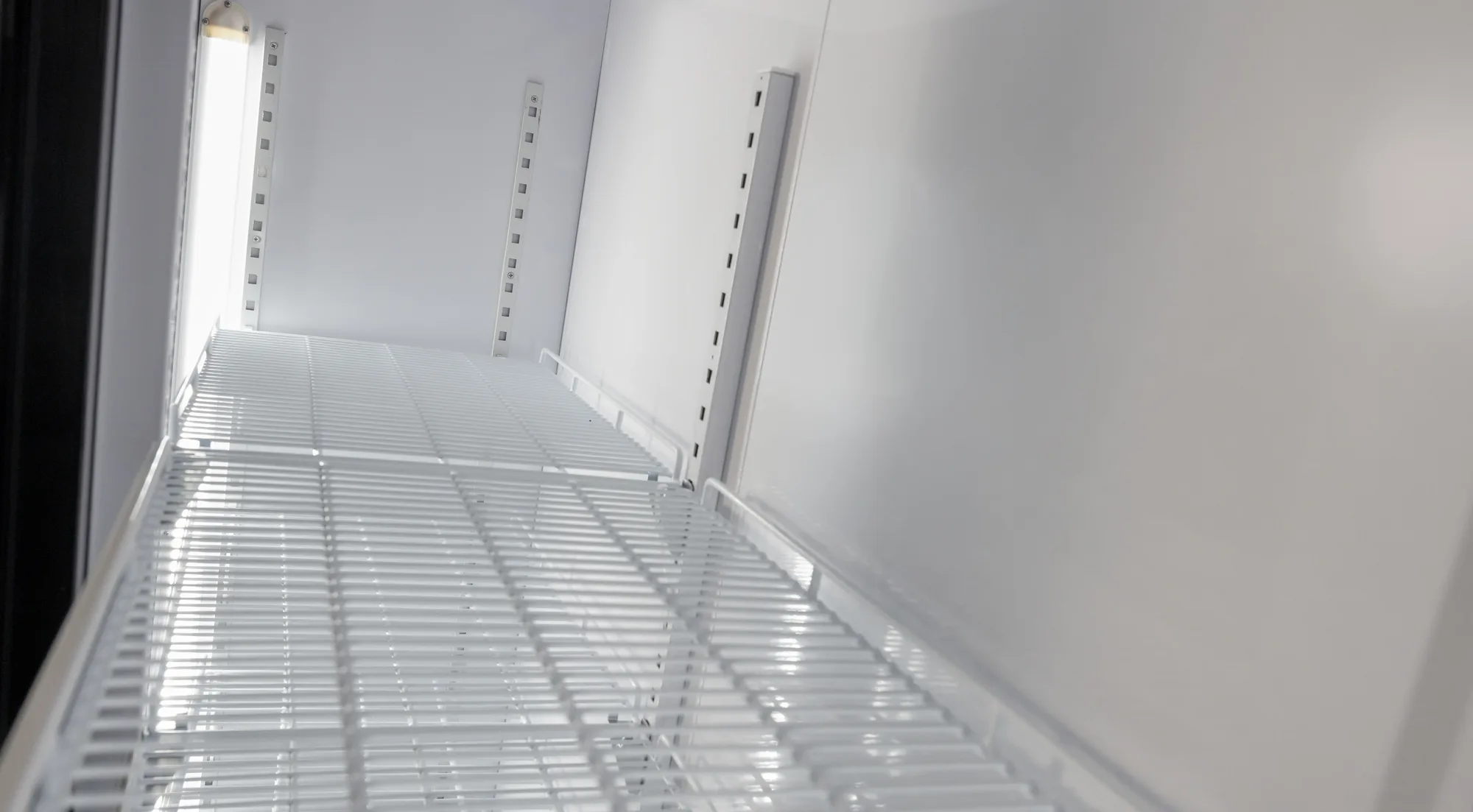72″ Three (3) Glass Door Display Refrigerator with LED Light, 53 cu. ft. (1500 L), Black