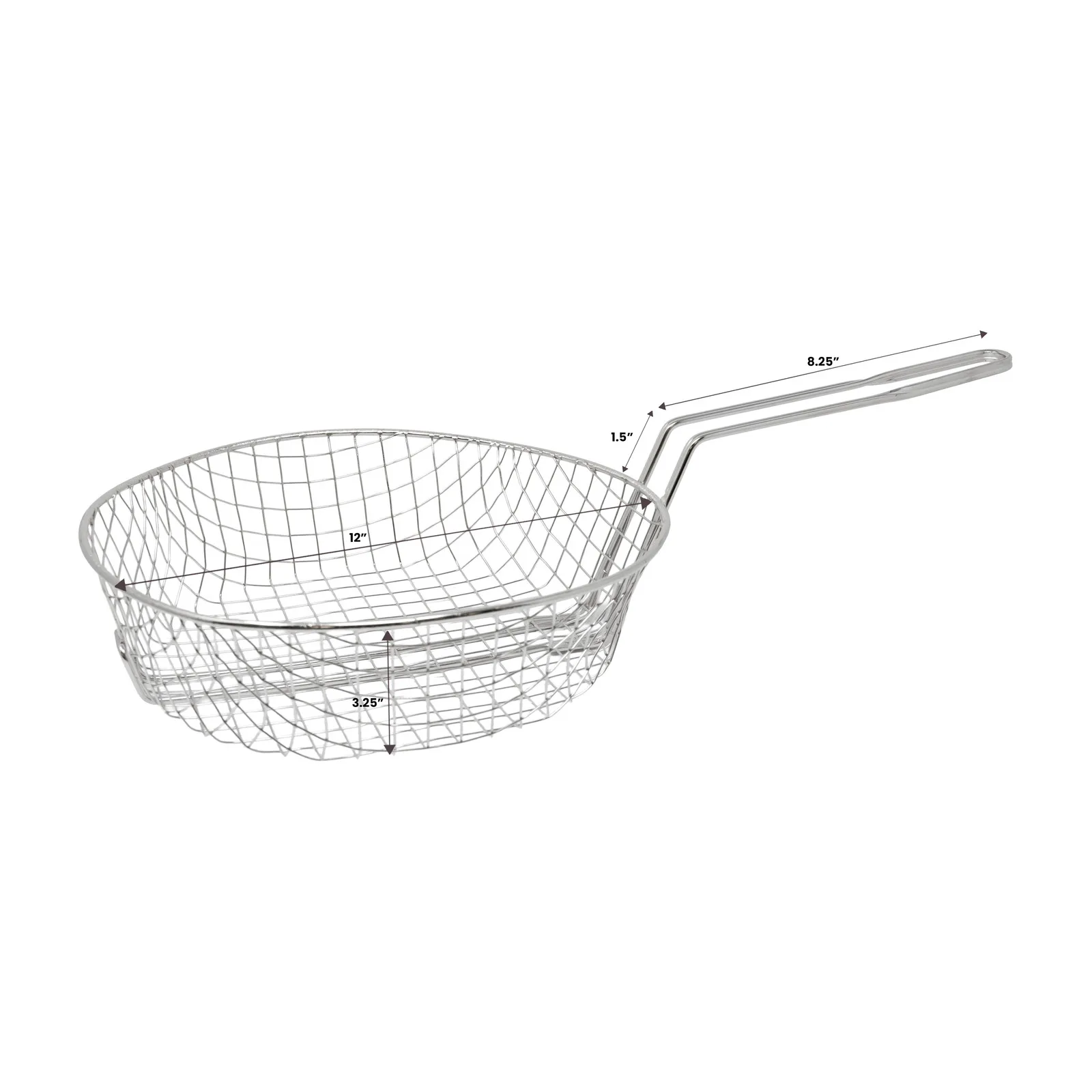 12″ x 3″ Culinary Basket Coarse Mesh