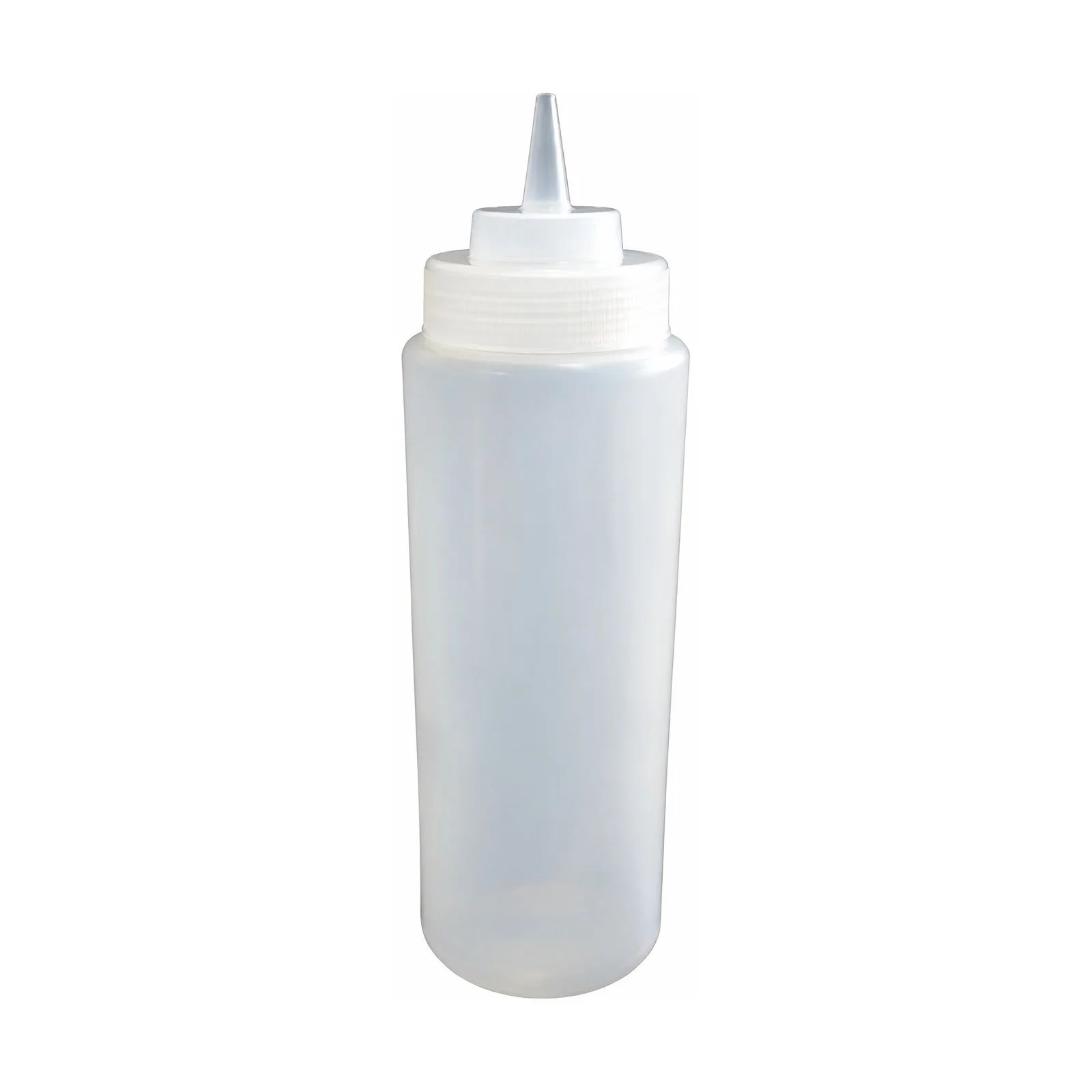 16 oz Clear Vinegar Condiment Squeeze Bottle – BPA Free