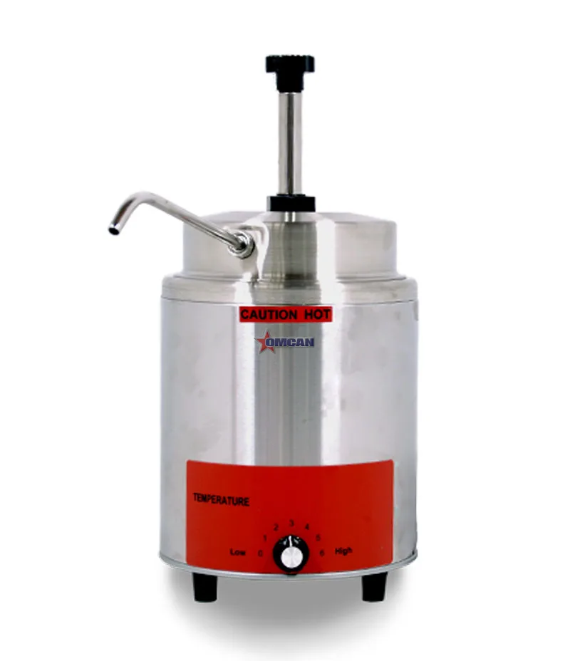 Countertop Stainless Steel Food Warmer with 3.5 qt capacity with Pump and Spout