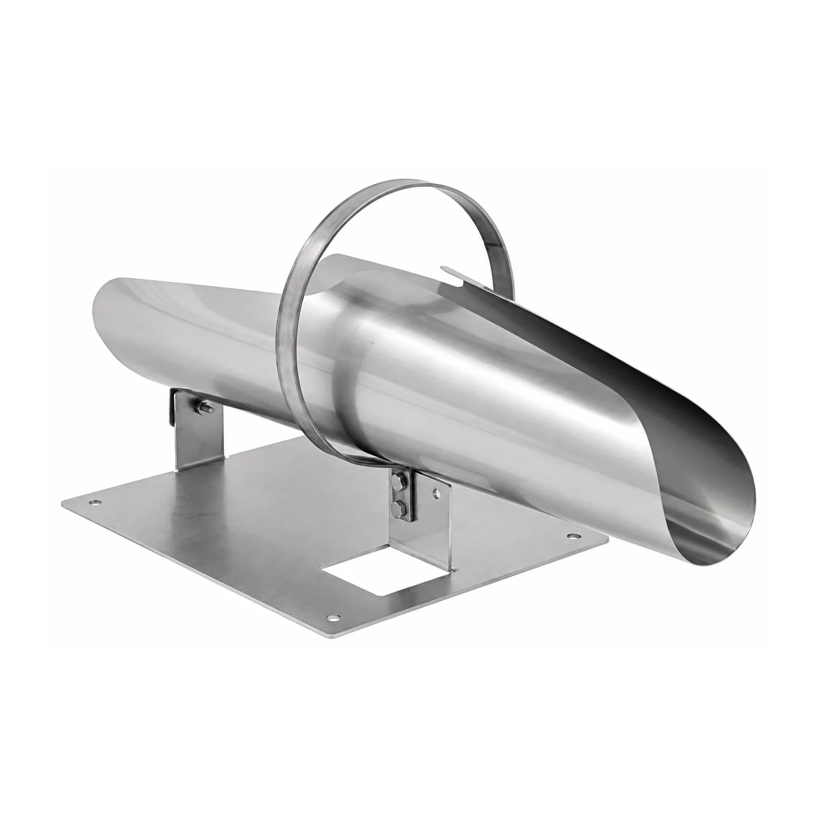 Small Stainless Steel Stuffing Horn, NSF Certified