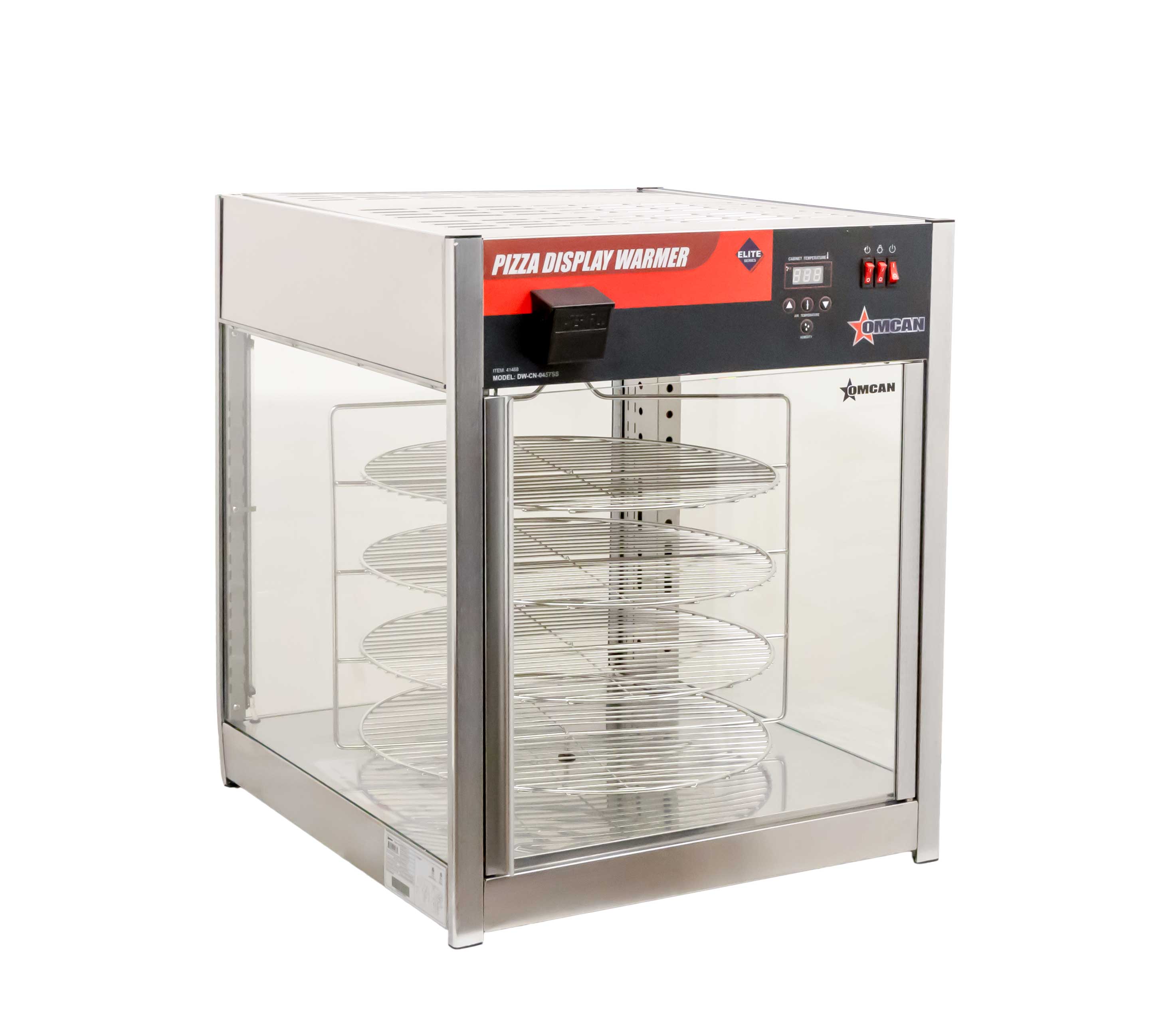 24-inch Pizza Display Warmer – 110 V, 1500 W