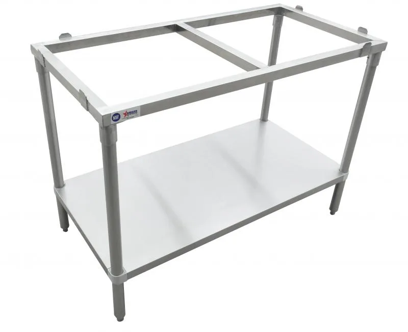 30″ x 36″ 18 Gauge 430 Solid Poly Top Table