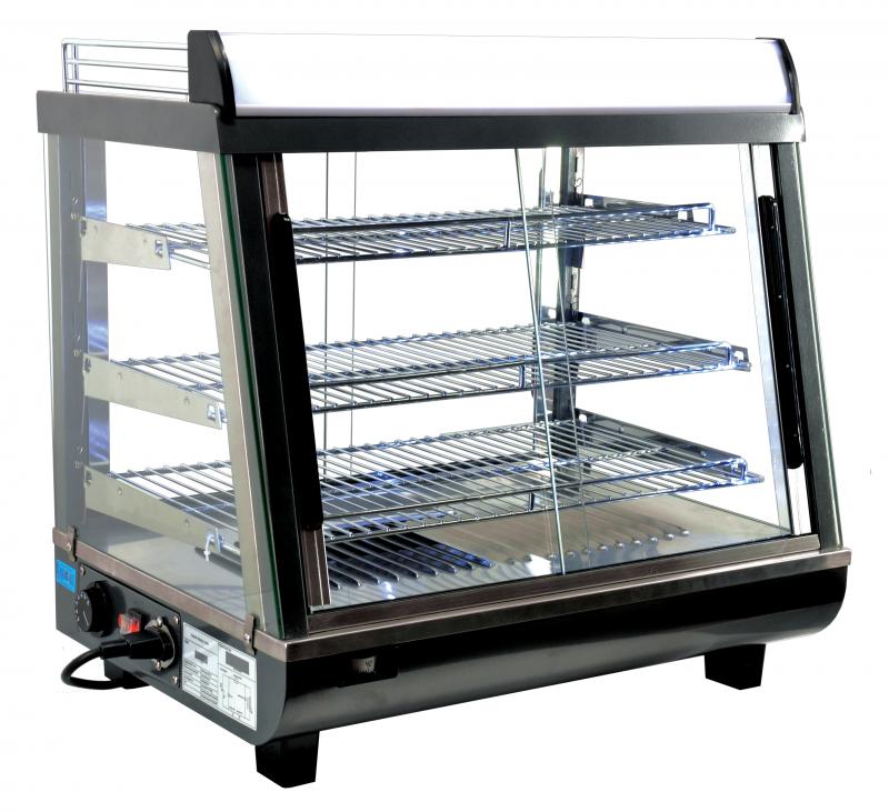 26-inch Display Warmer with 96 L capacity and Front and Back Doors