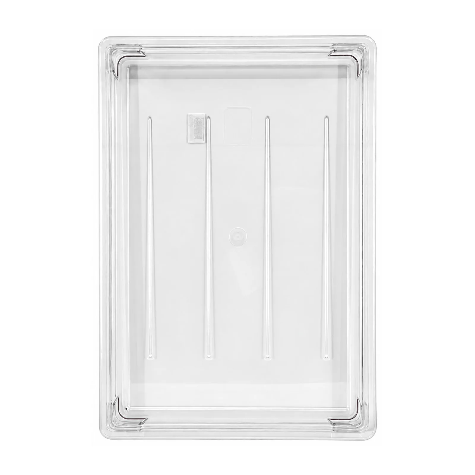 18″ x 26″ x 3.5″ Polycarbonate Clear Rectangular Food Storage Container