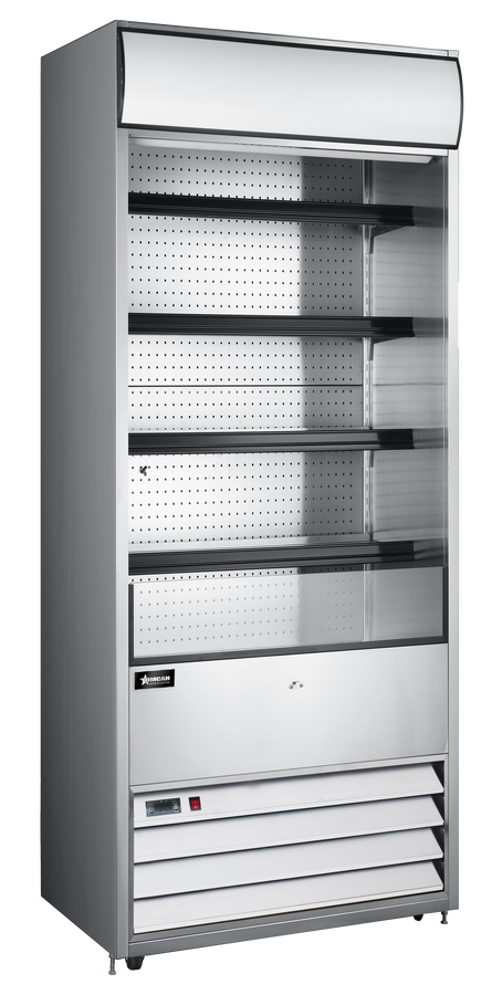 30″ Grab-and-Go Refrigerated Showcase, 440 L (15.5 cu.ft.), 1700W, 120V / 60Hz / 1Ph