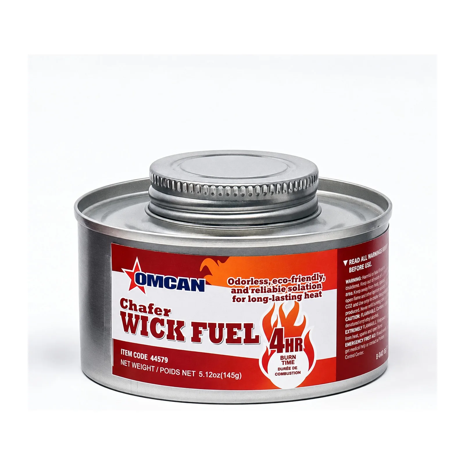 4 Hour Wick Chafing Dish Fuel with Safety Twist Cap