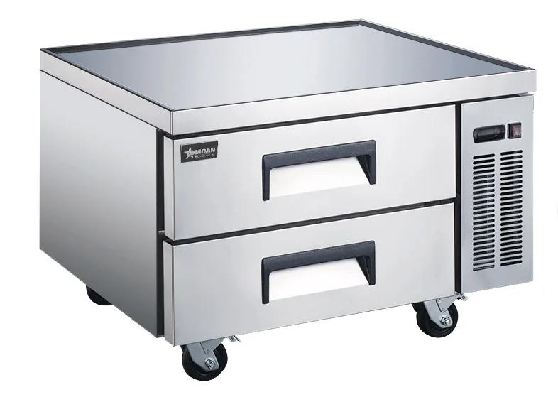 36″ Two (2) Drawers Refrigerated Chef Base, 5.7 cu. ft. (161 L), Stainless Steel