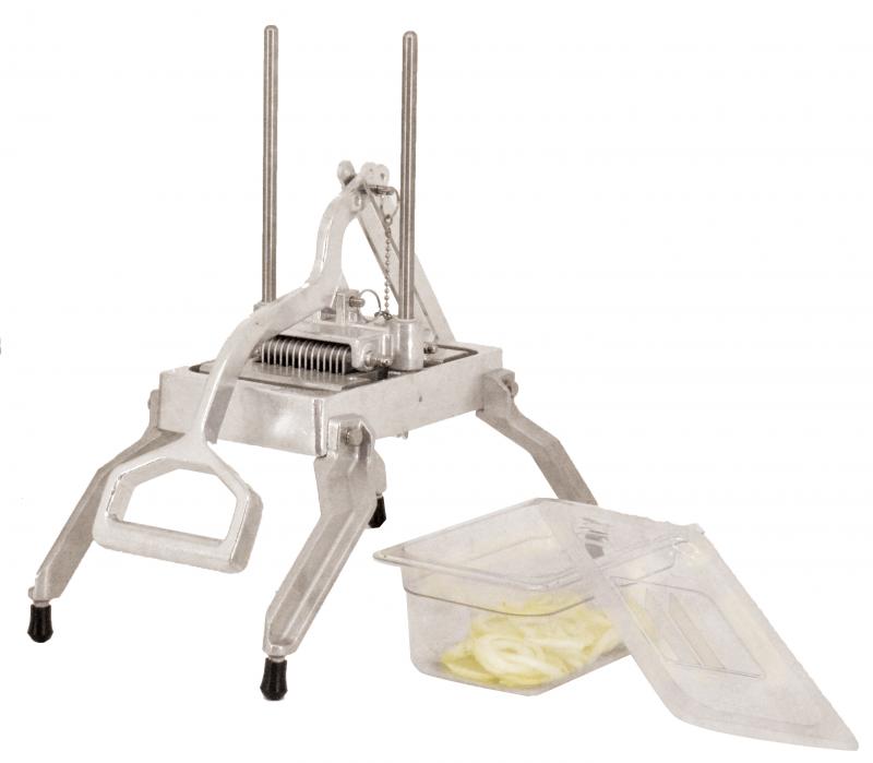 Countertop Vertical Fruit and Vegetable Slicer with 1/4″ Cutter Blade