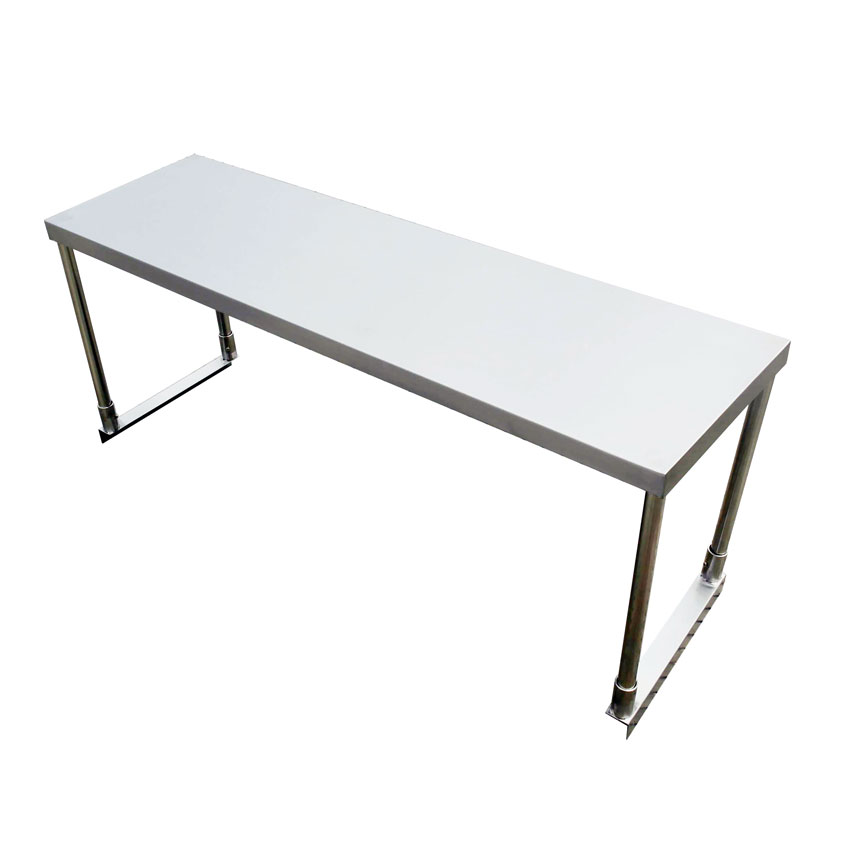 48-inch Stainless Steel Single Deck Overshelf