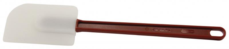 16-inch High Temperature Silicone Scraper with Red Handle