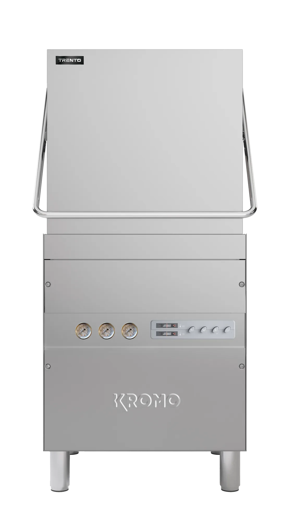 Kromo Hood-110-USA Upright High-Temperature Dishwasher | Trento – 220-240 V, 1 Ph, 10.92 kW
