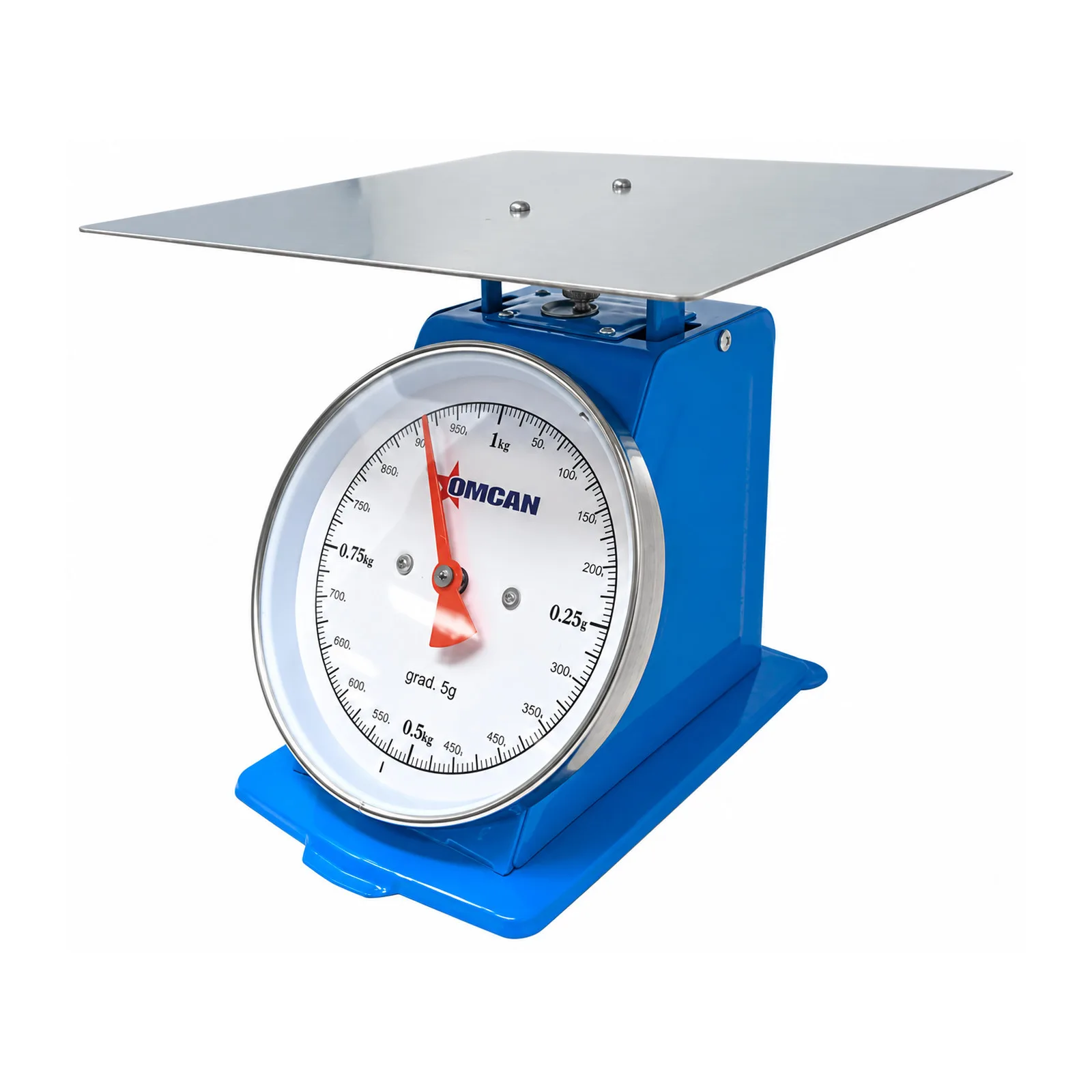 1 kg capacity Dial Spring Scale with Stainless Steel Plate