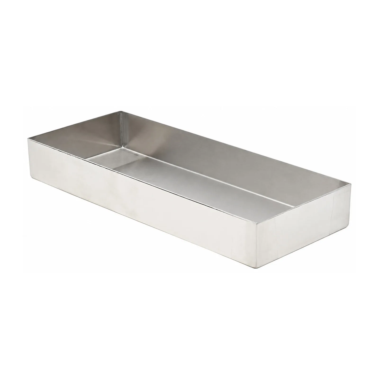 6″ x 30″ x 2″ STAINLESS STEEL PAN