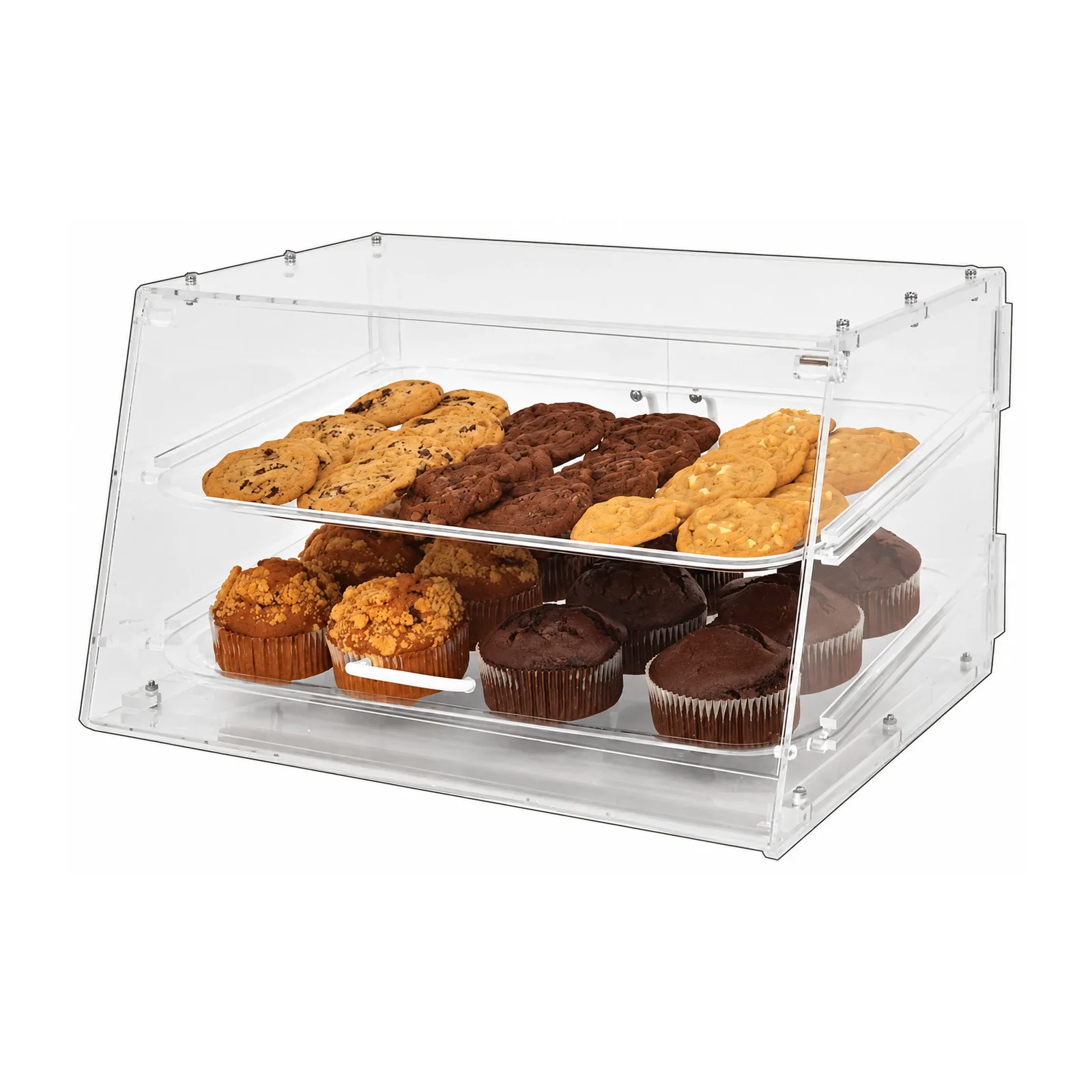 Acrylic Display Case with 2 Trays