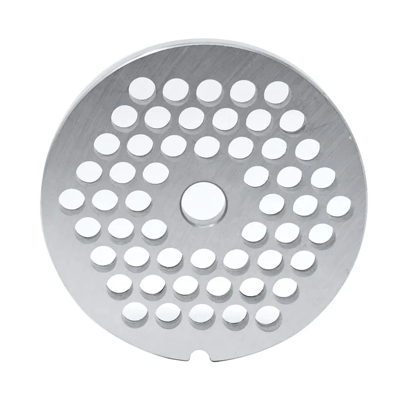 European Style #32 stainless steel plate, hubless, 8 mm (5/16″) – one notch / round