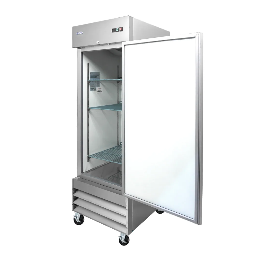 Aurora 29″ One (1) Door Reach-In Freezer, 21 cu.ft. (583 L), Stainless Steel