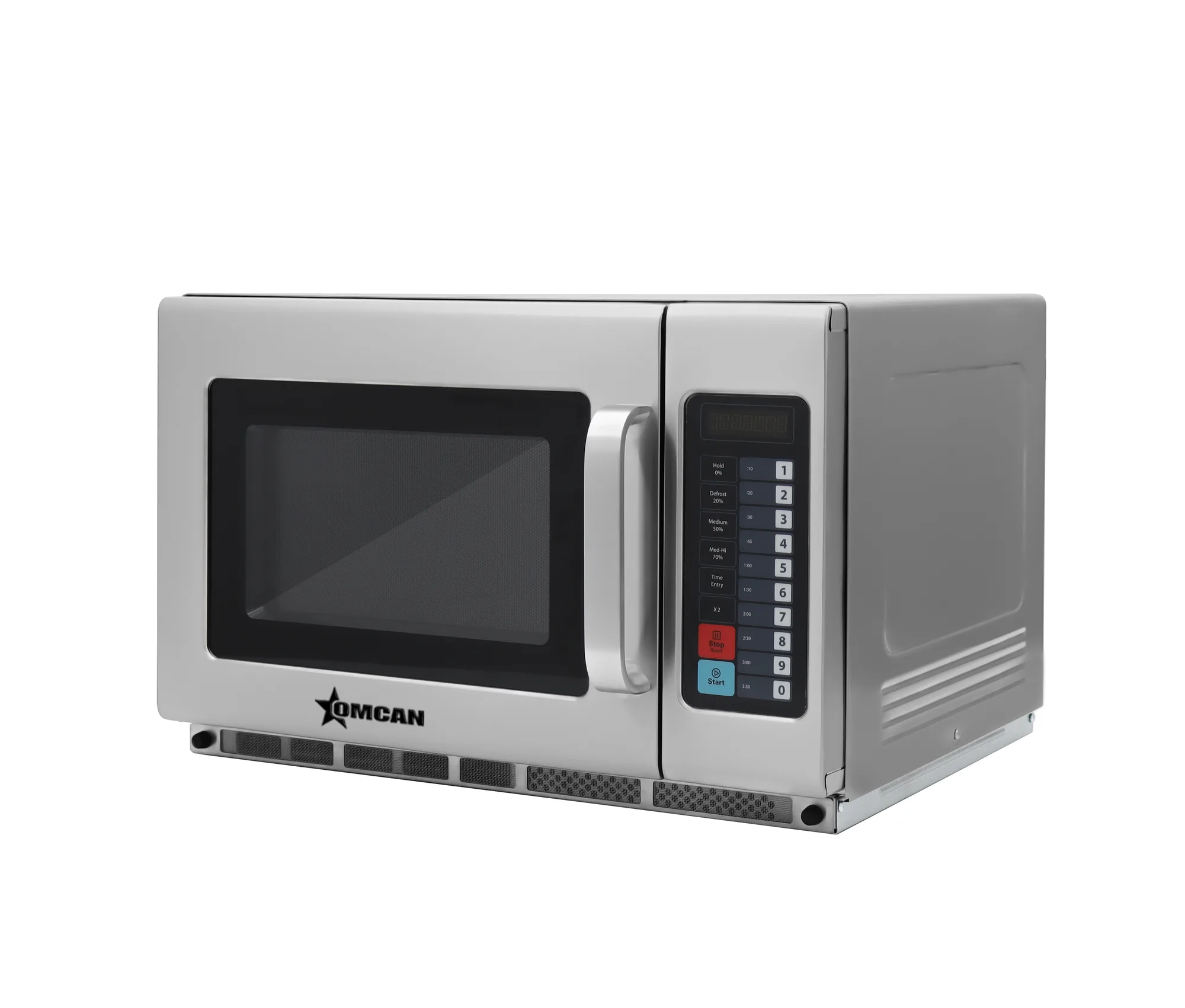 Commercial Microwave with 1.2 cu. ft. Interior and Push Button Controls – 2,100 W, 208-230 V, 1 Phase