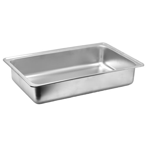 Full Size Stainless Steel Dripless Water Pan 4″ Depth