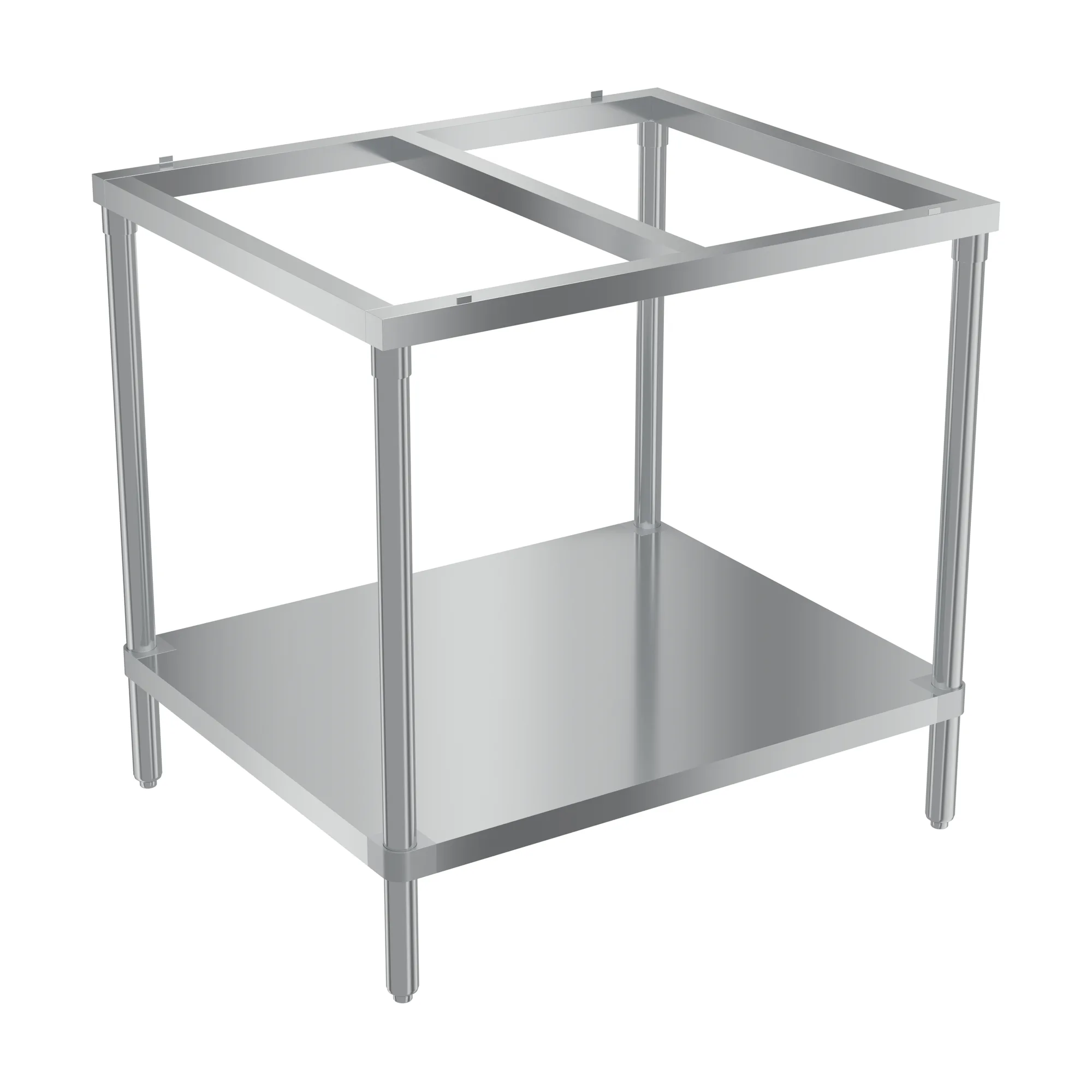 30″ x 36″ 18 Gauge 430 Solid Poly Top Table