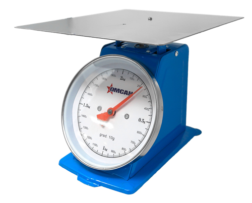 Dial Spring Scale with 2 kg capacity with Stainless Steel Plate