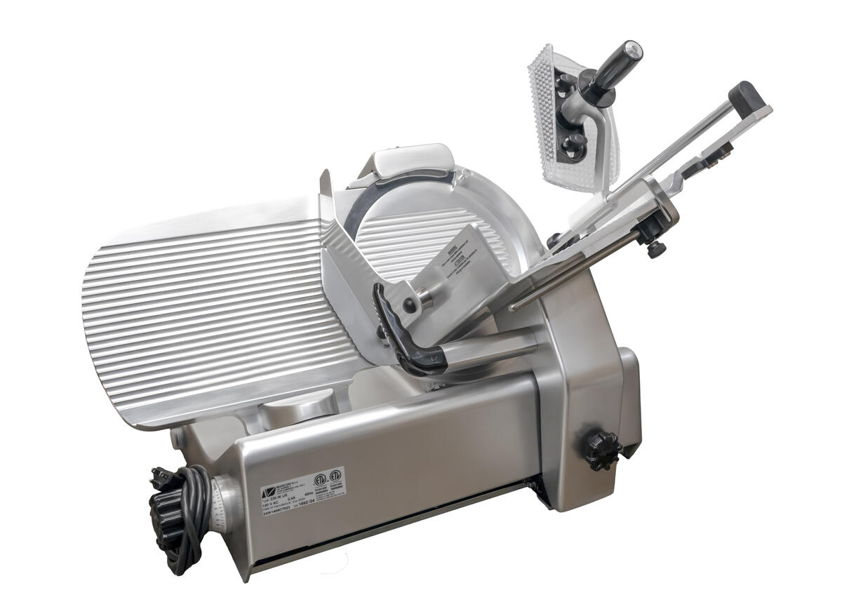 Manconi Kolossal 330 IK US 13” Gear-Driven Slicer | Trento – 0.48 HP (360 W), 120 V