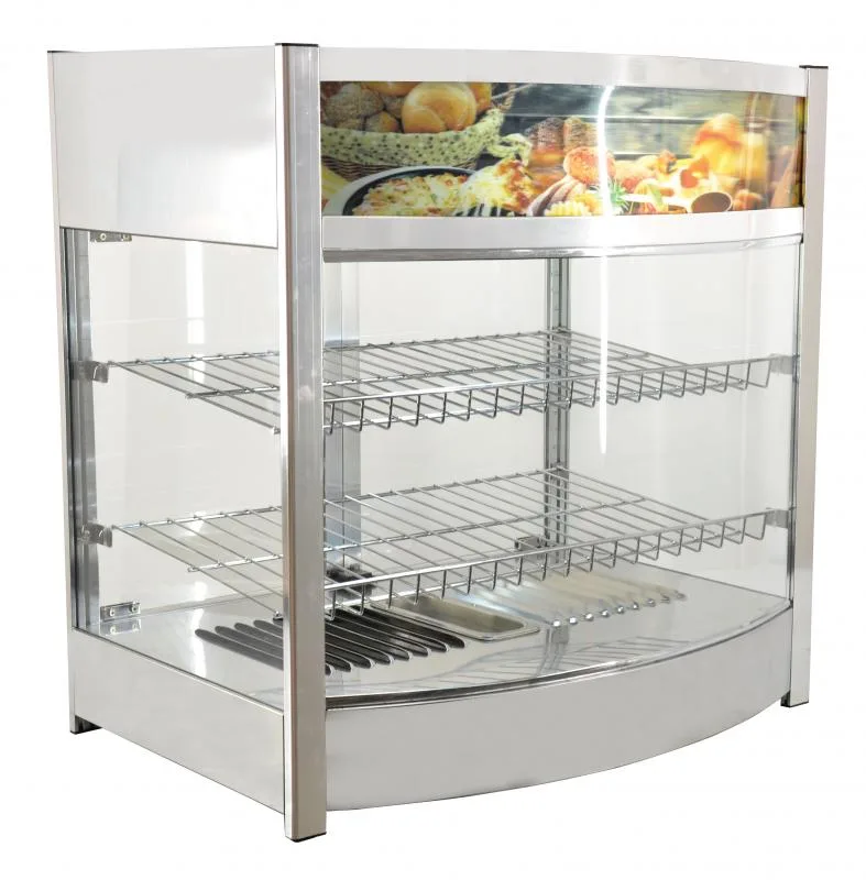 26″ Countertop Display Warmer, 2 Shelves, Back Doors, Full-Service, 3.7 cu. ft. (107 L) Capacity
