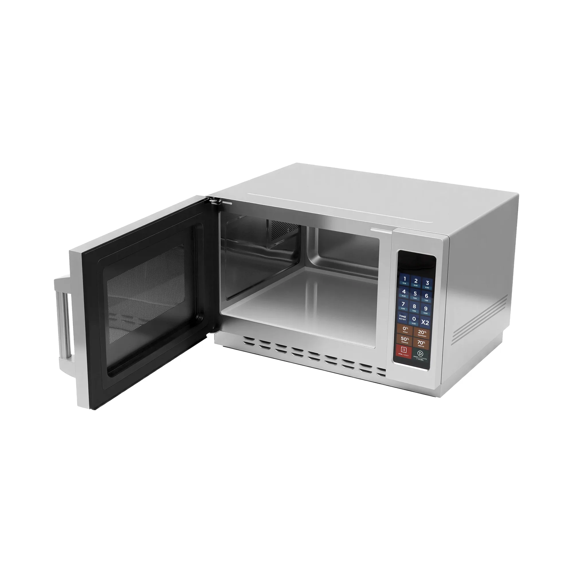 Commercial Microwave with 1.2 cu. ft. Interior and Push Button Controls – 1,000 W, 120 V, 1 Phase