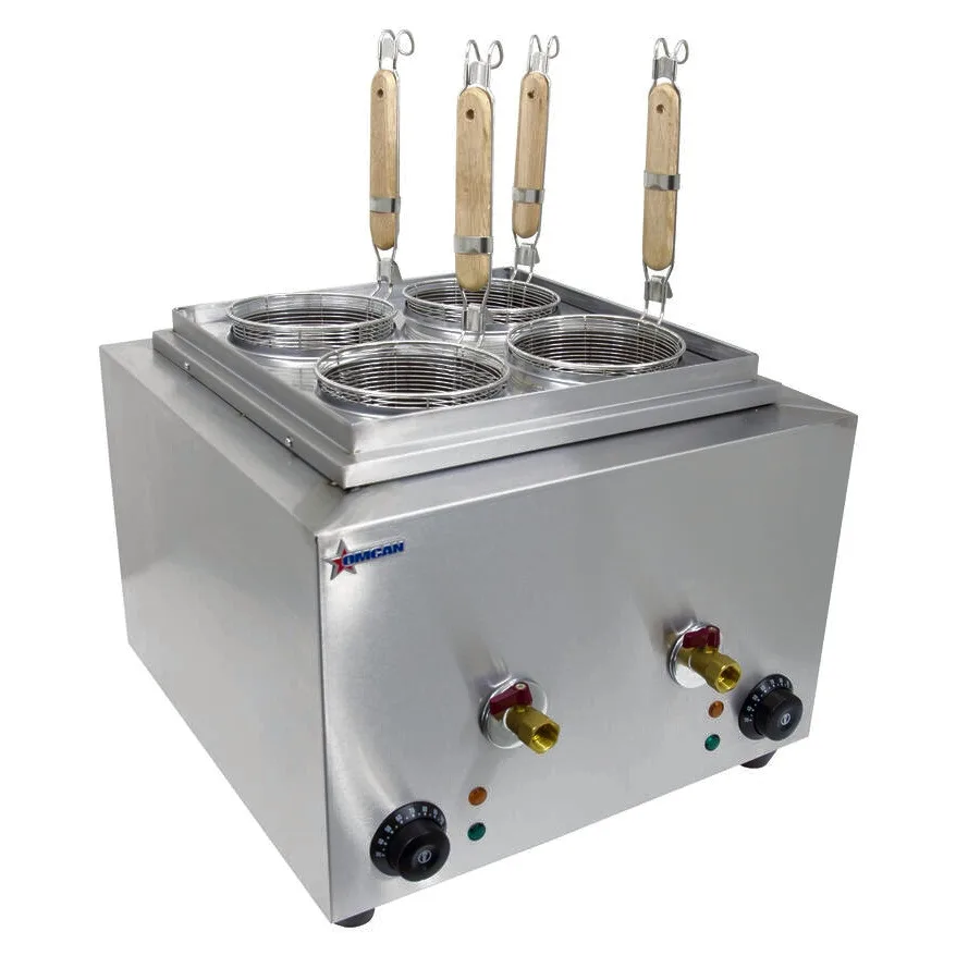 2 x 1.5 Gallon (2 x 6 L) Electric Countertop Pasta Cooker (120 V)
