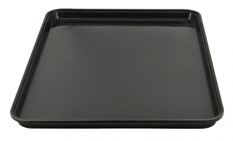 26″ x 18″ x 3/4″ Black Fiberglass Market Tray