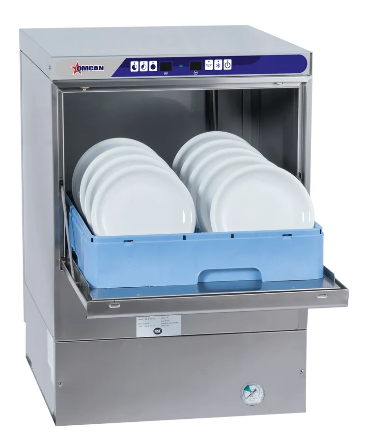 23″ Undercounter High Temperature Dishwasher with Digital Control