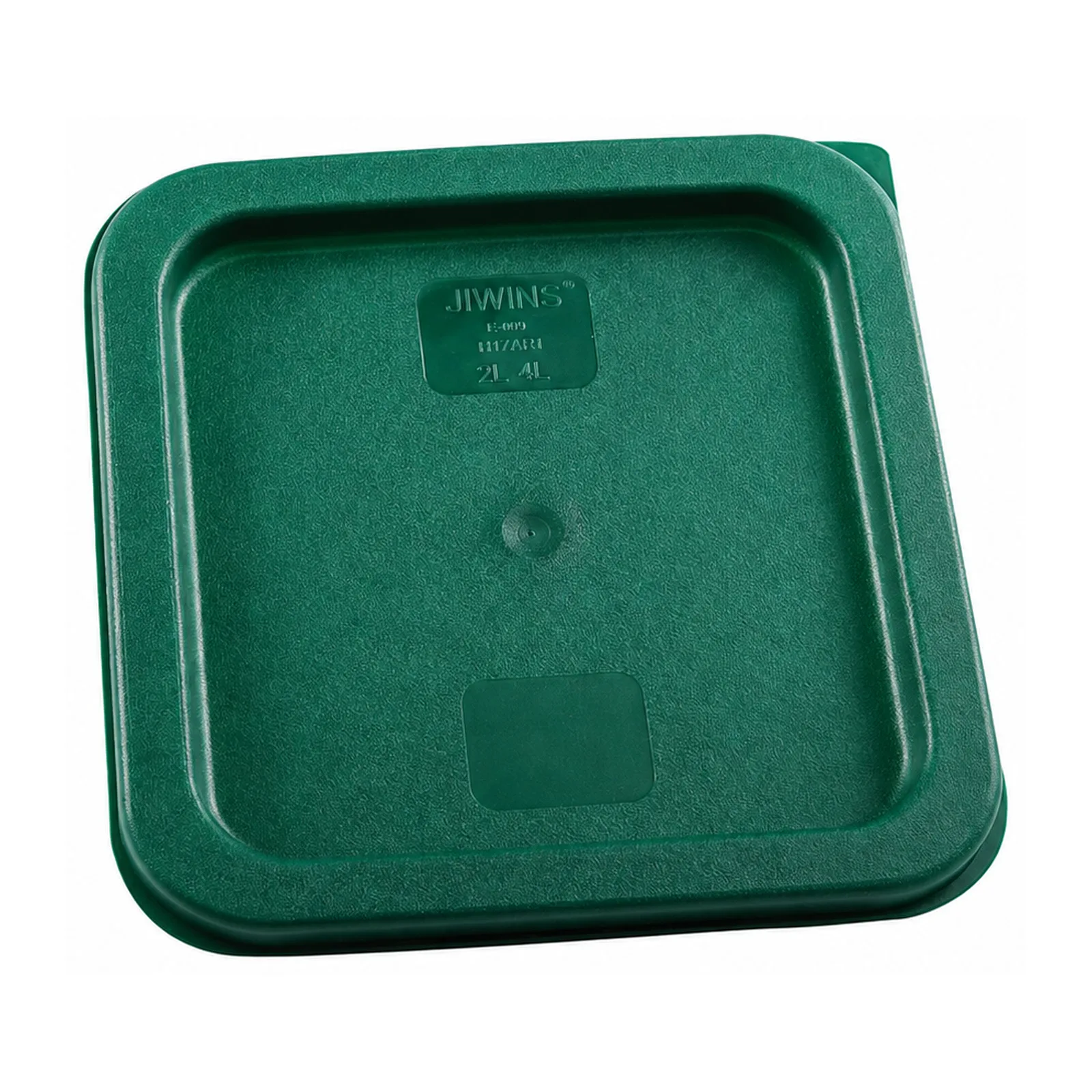 Green Polyethylene Lid for 2 / 4 qt Storage Containers
