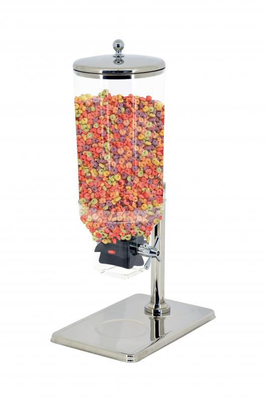 Stainless Steel Cereal Double Dispenser with 7.5 L Capacity