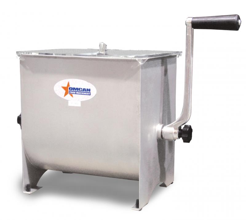 Stainless Steel Manual Non-Tilting Mixer with 17-lb