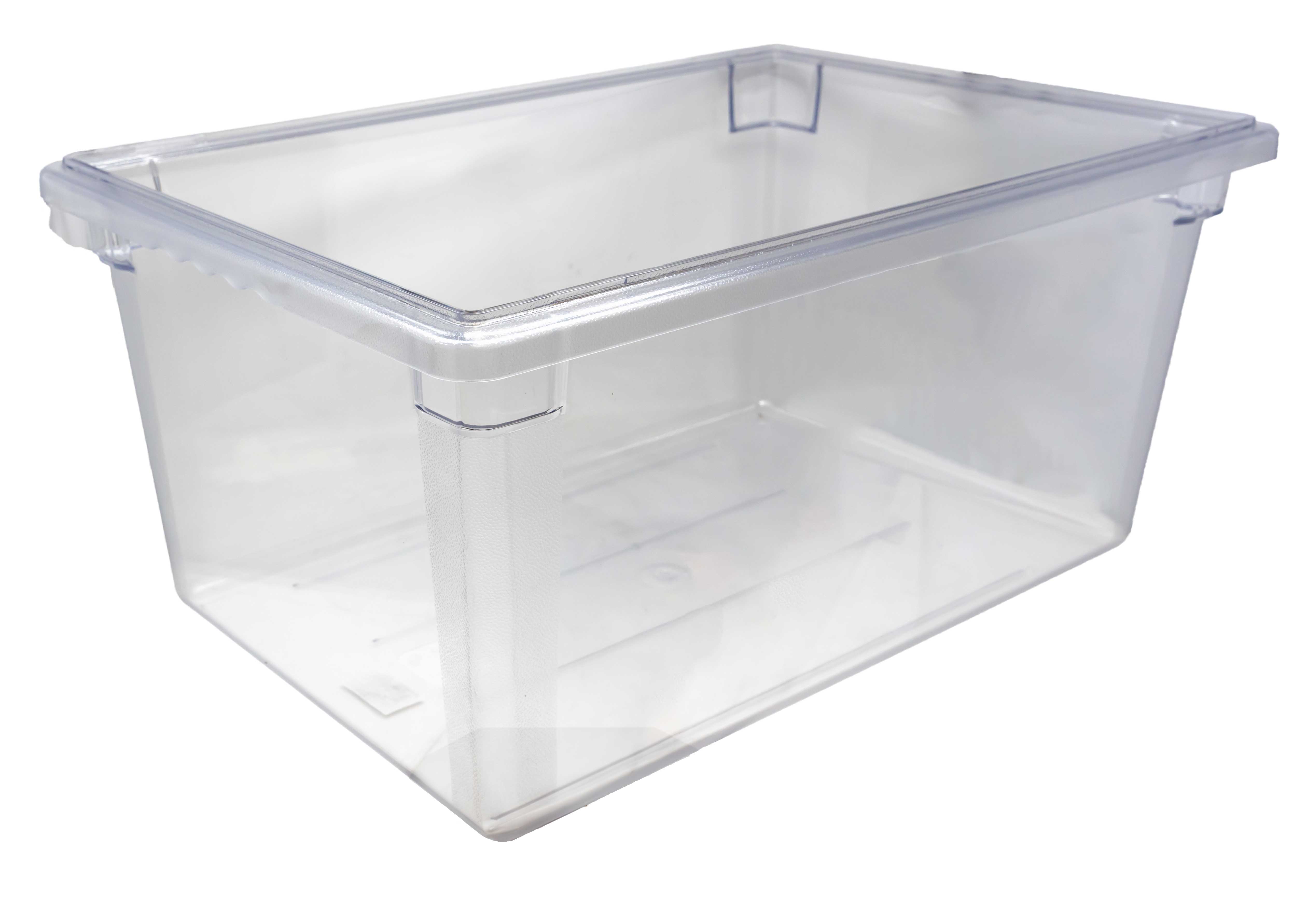 18″ x 26″ x 12″ Polycarbonate Clear Rectangular Food Storage Container