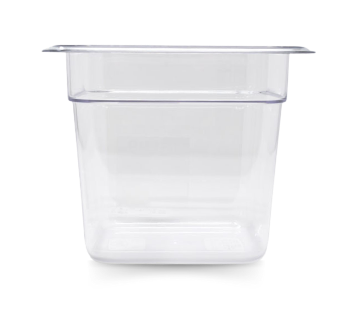 1/6 Size (GN 1/6) Polycarbonate Clear Food Pan, 6″ Deep