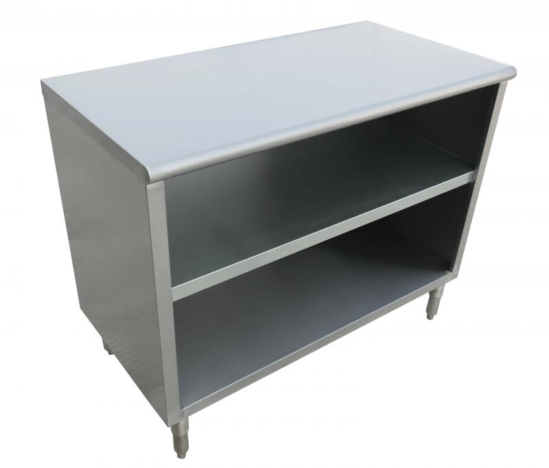 15″ x 72″ x 36″ 18-Gauge Stainless Steel Dish Cabinet