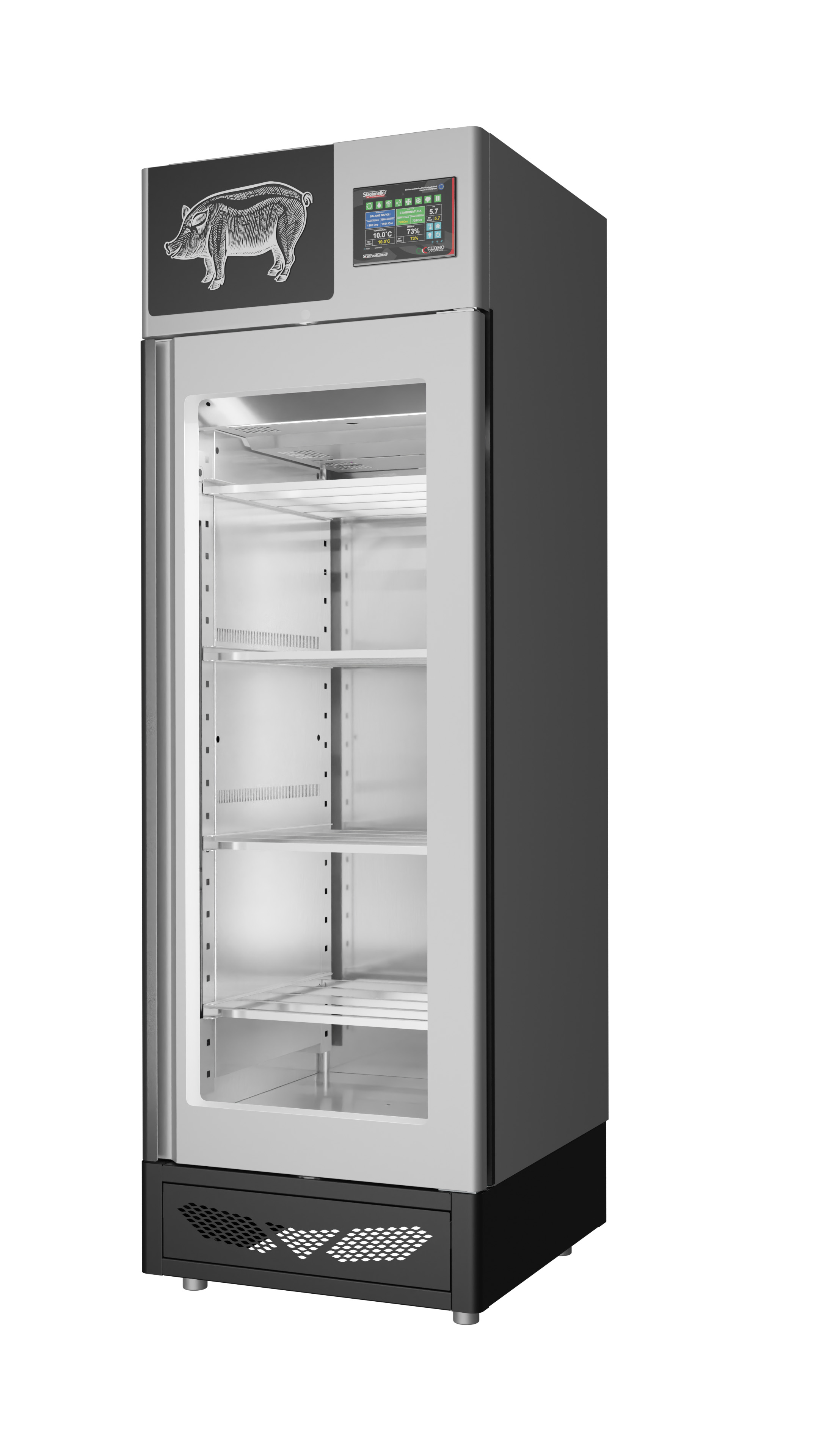 StagionelloEvo® 100 kg Curing Cabinet with ClimaTouch® and Fumotic®