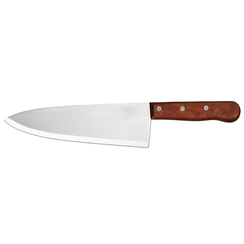 10-inch Medium Cook Knife with Wooden Handle