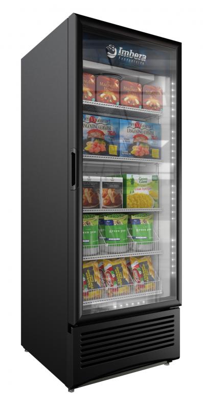 Imbera 30″ One Glass Swing Door Freezer with 23 cu.ft. capacity, Black