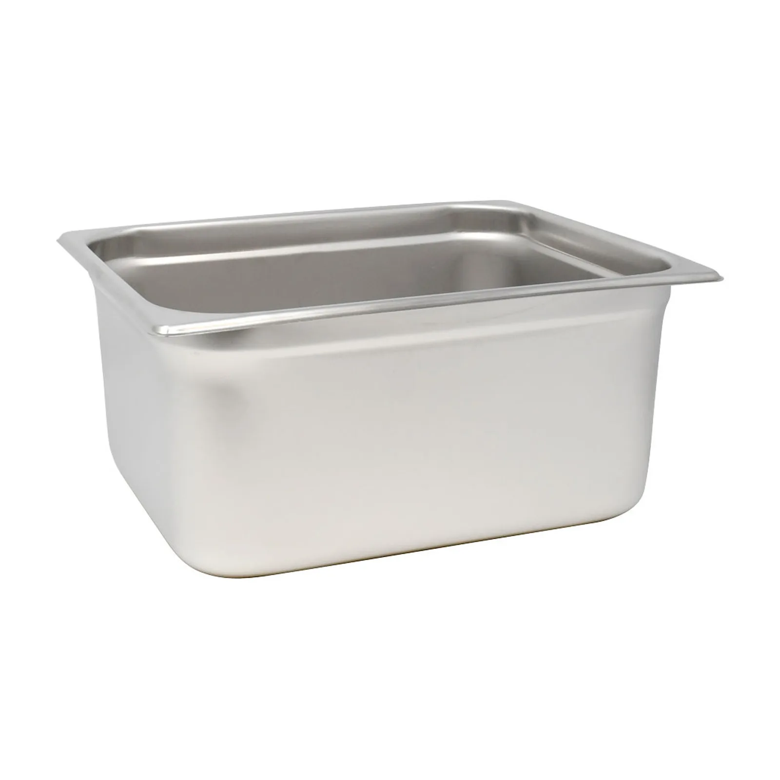 GN 1/2 Half-Size Anti-Jam Stainless Steel Steam Table Pan – 6″ Deep
