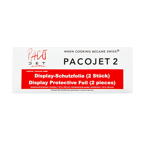 Display Protective Foil for Pacojet 2 and Pacojet 2 PLUS