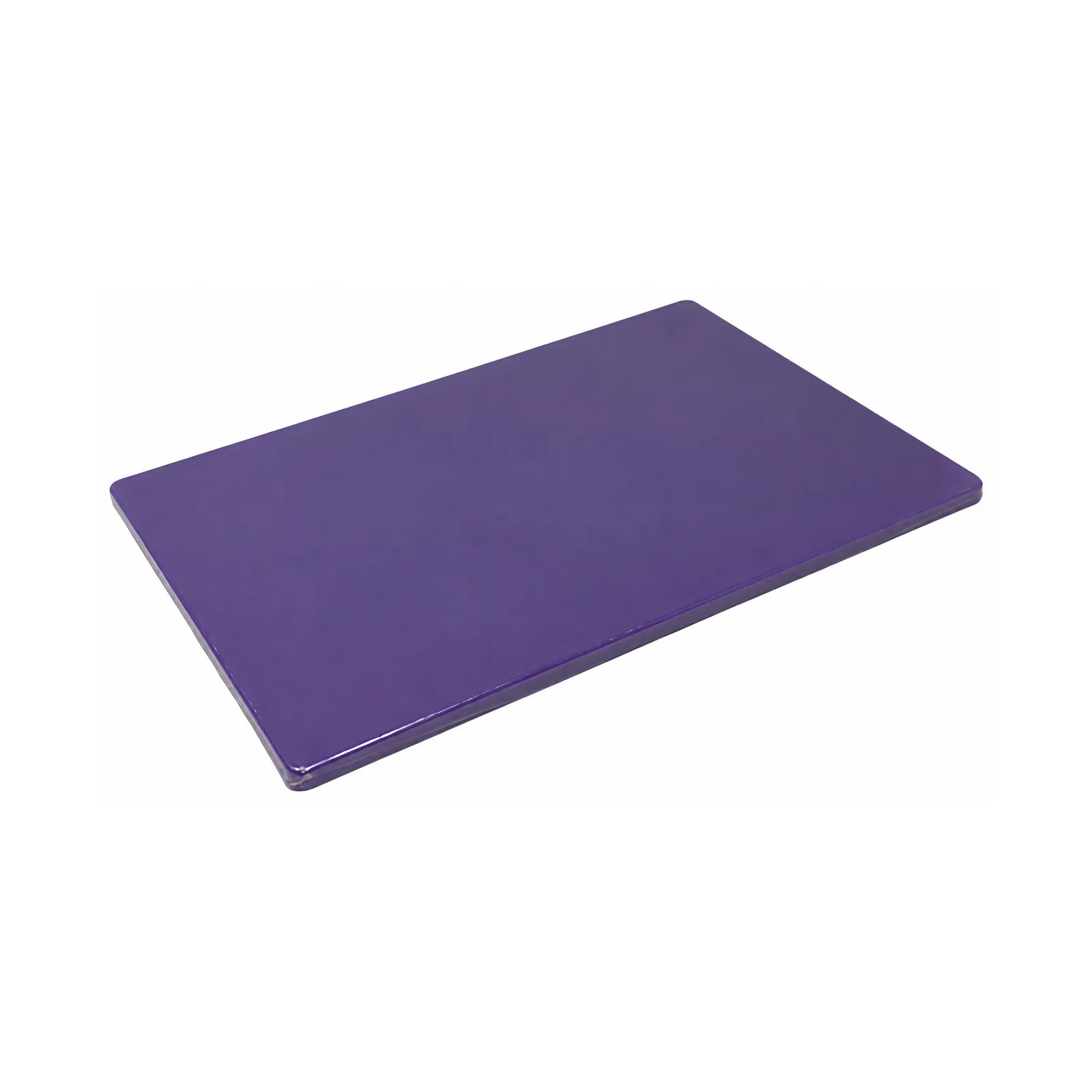 12″ x 18″ x 1/2″ Polyethylene Purple Rigid Cutting Board