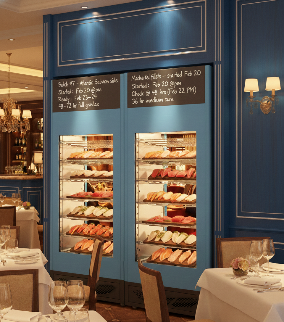 Stagionello® 4.0 Fish Curing Cabinets