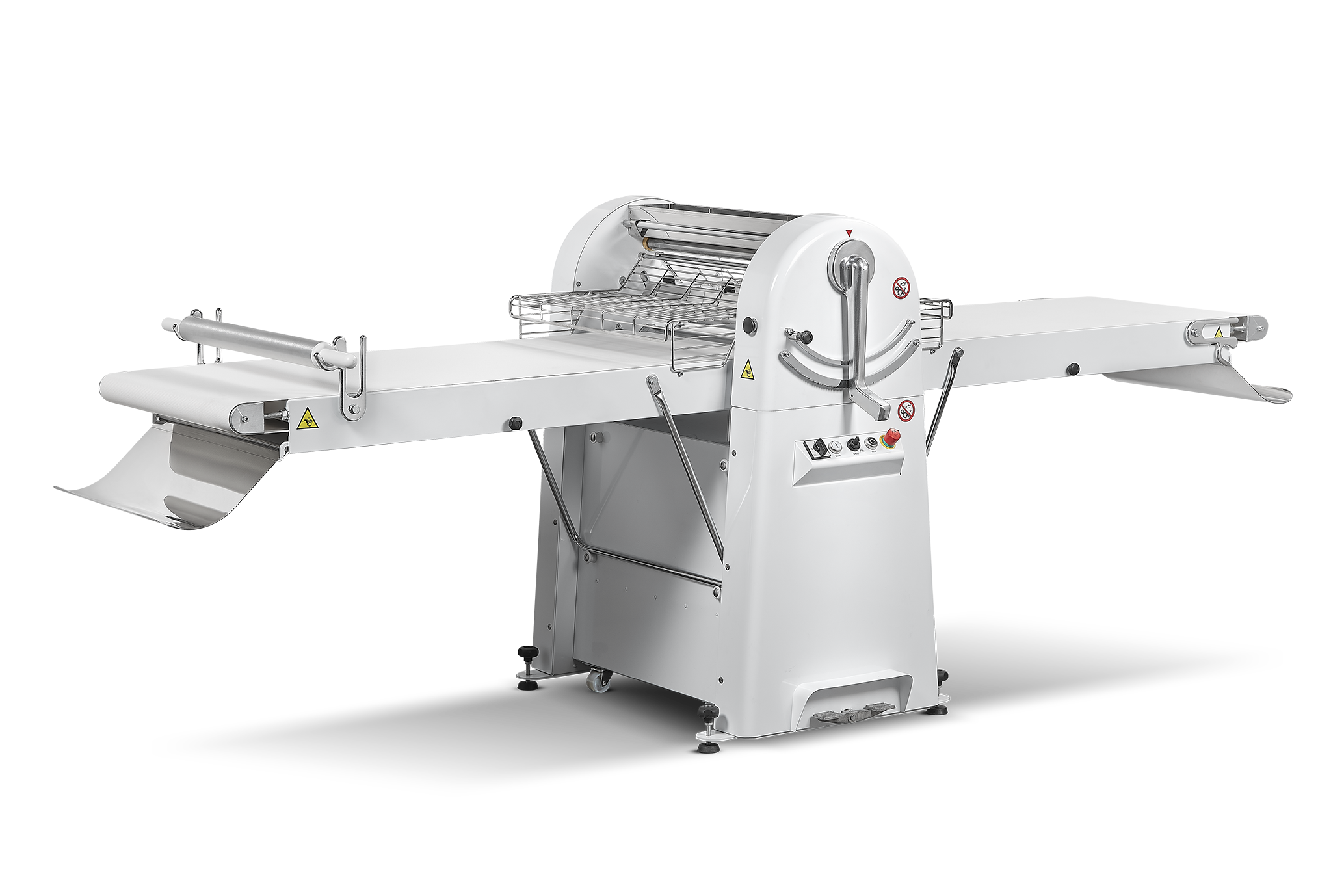 17.6 lb (8 kg) Dough Sheeter Floor Model with 48″ Table – 750W, 220V, 1 Phase (2025)