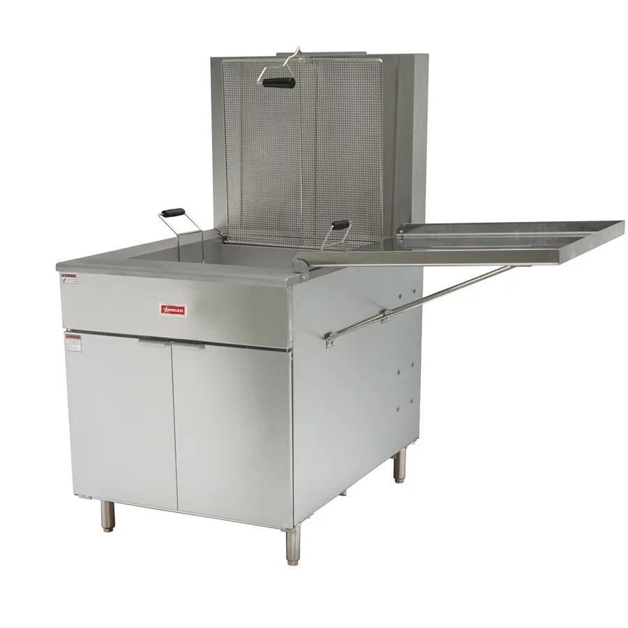 170 lb Floor Model Funnel Cake and Donut Fryer, 120,000 BTU – Natural Gas